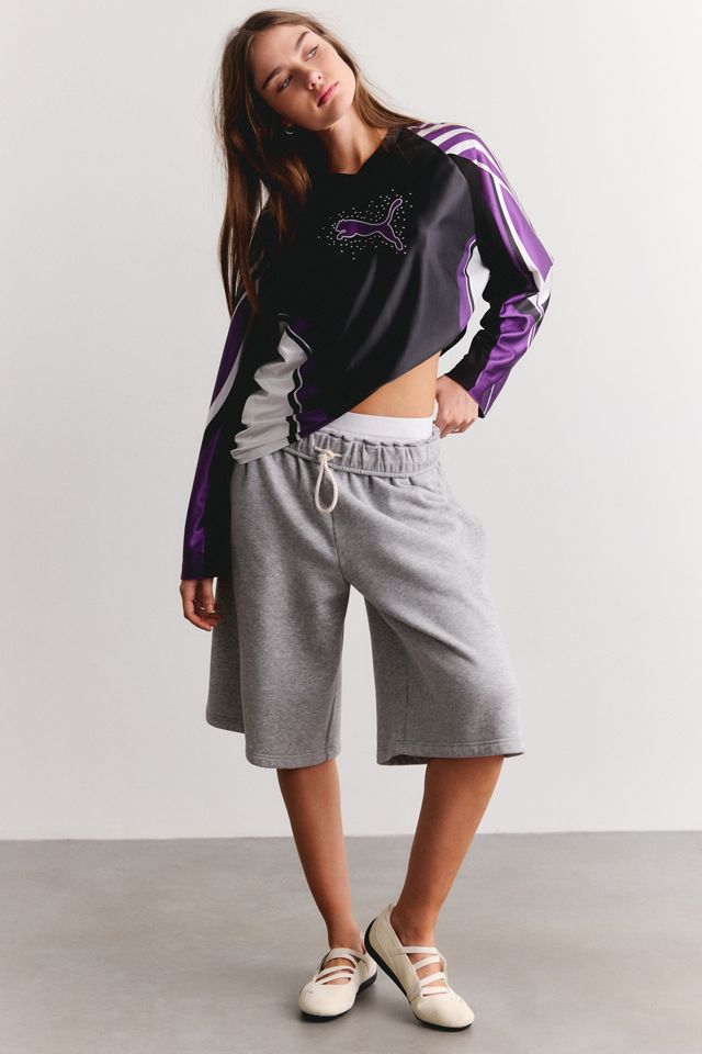 Puma Street Glam Bedazzled Oversized Jersey #2