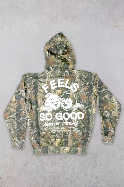 Feels So Good Never Evil Camo Sweatshirt