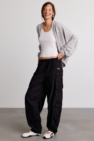 Puma Essentials Relaxed Barrel Cargo Pants