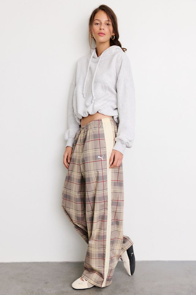 Puma T7 Tartan Plaid Woven Pants