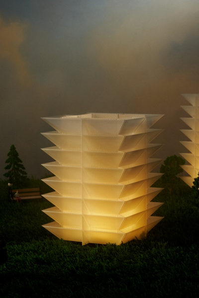 Wooj Design The Cordless Pagoda Lamp