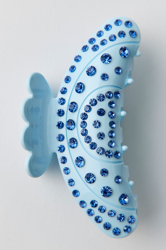 Holly Rhinestone Claw Clip #1