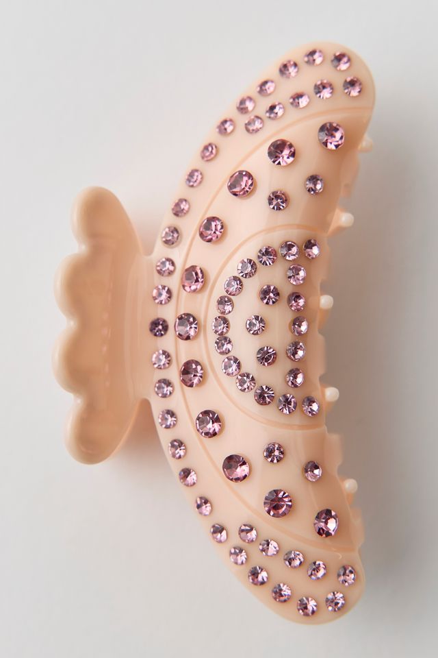 Holly Rhinestone Claw Clip