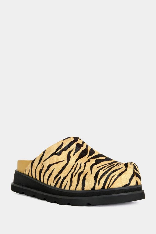 Azalea Wang Sarinda Calf Hair Flatform Mule #1
