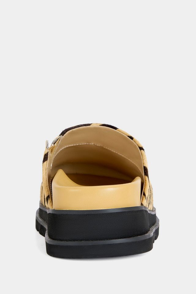 Azalea Wang Sarinda Calf Hair Flatform Mule #2