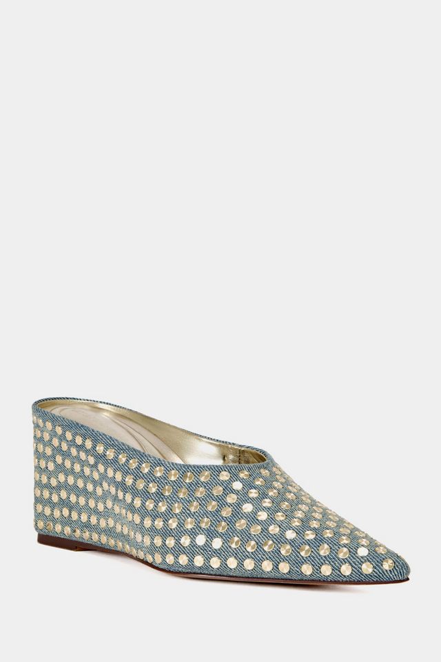 Azalea Wang Neiza Studded Wedge Pump #1