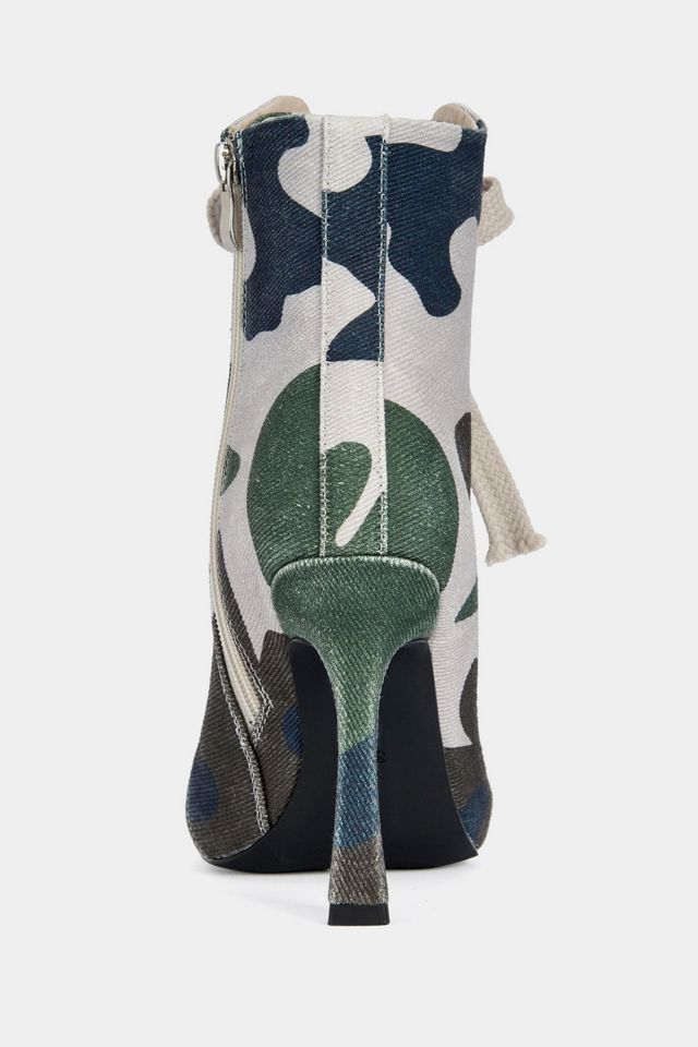 Azalea Wang Camo Rooftop Stiletto Bootie #2