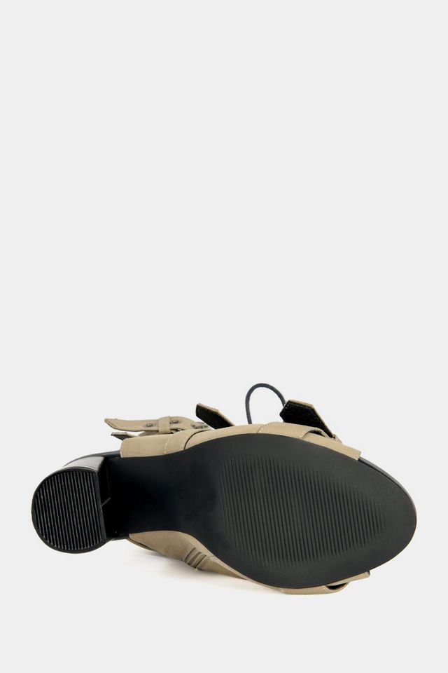 Azalea Wang Loom Block Sandal Bootie #4
