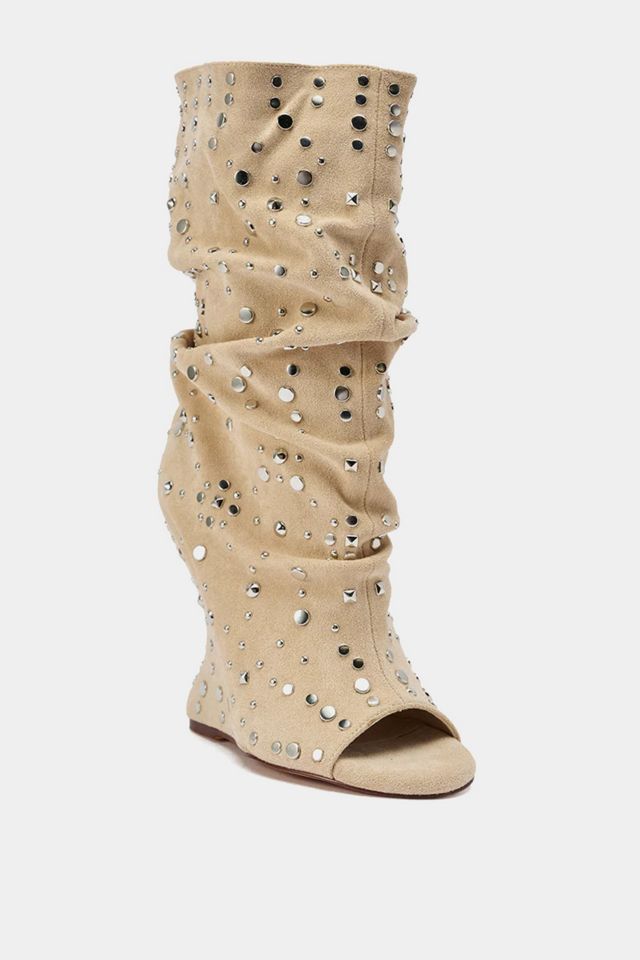Azalea Wang Naomani Studded Wedge Bootie #1