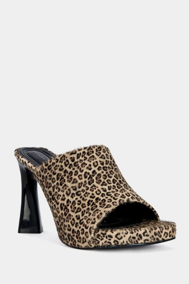 Azalea Wang Vivara Calf Hair Heeled Sandal #1