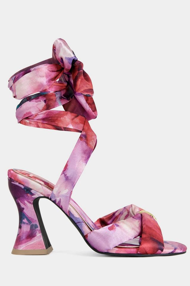 Azalea Wang Lulabelle Wrap-Around Sandal Heel #1