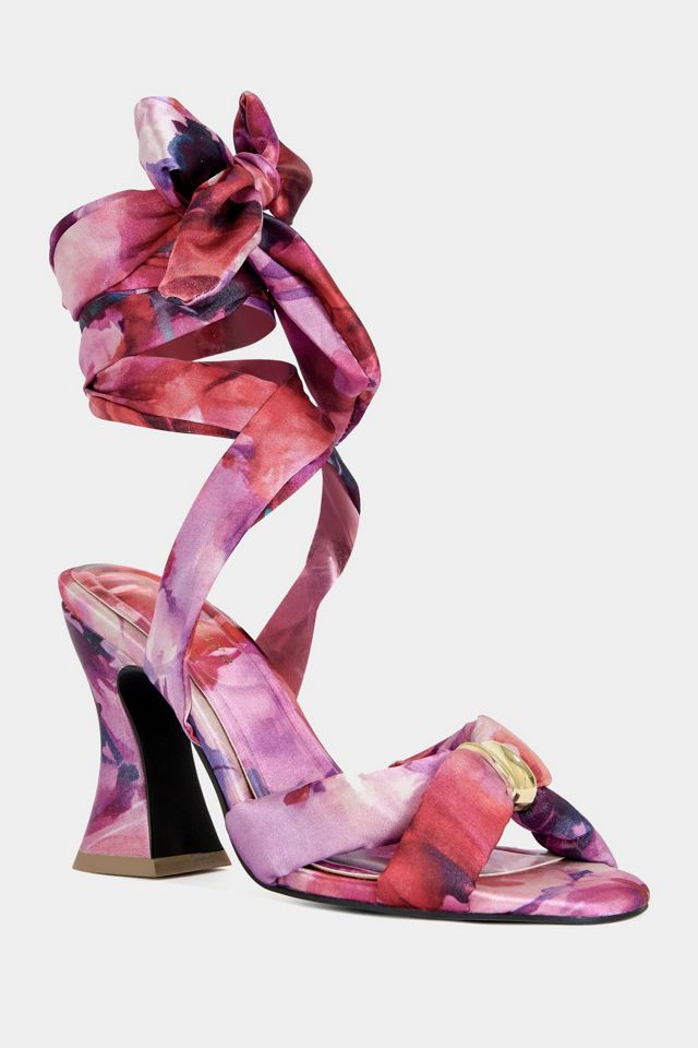 Azalea Wang Lulabelle Wrap-Around Sandal Heel #2