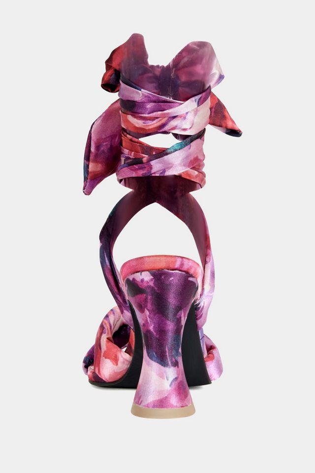 Azalea Wang Lulabelle Wrap-Around Sandal Heel #3