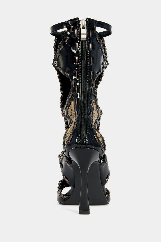 Azalea Wang Indrani Gladiator Stiletto Sandal Bootie #2