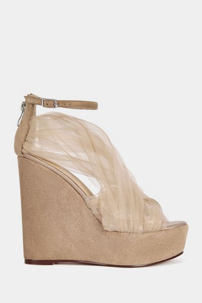 Azalea Wang Ballerine Wedge Sandal
