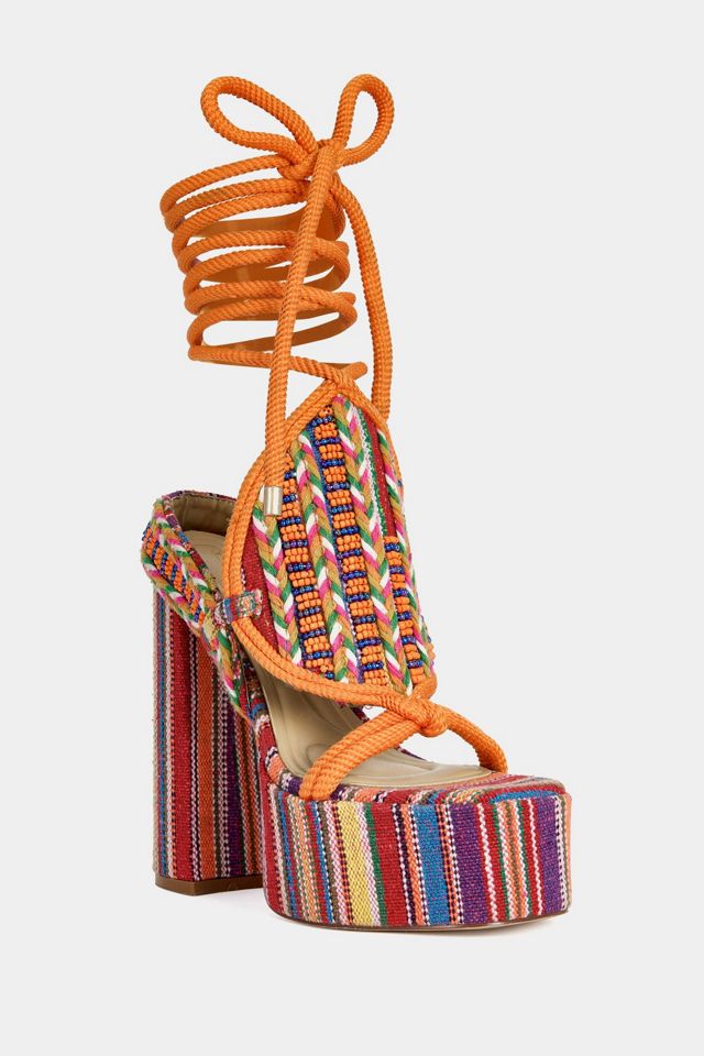 Azalea Wang Kalina Block Sandal #1