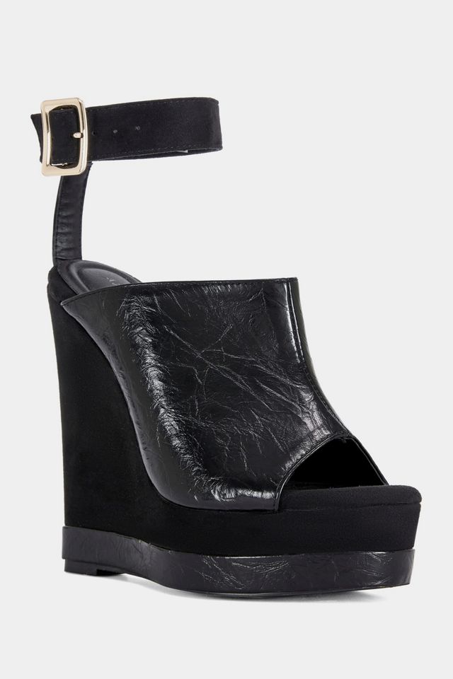 Azalea Wang Tana Platform Wedge Sandal #1