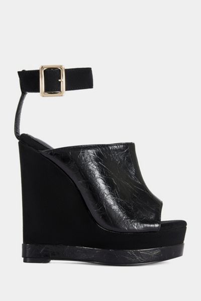 Azalea Wang Tana Platform Wedge Sandal