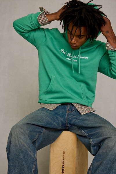 Polo Ralph Lauren Logo Graphic Hoodie Sweatshirt