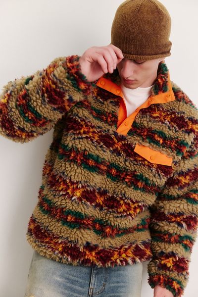 Polo Ralph Lauren Fair Isle High Pile Fleece Sweatshirt