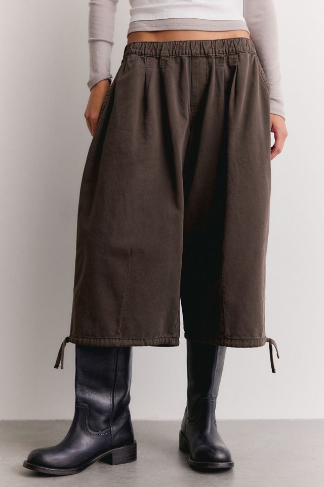 BDG Bobbi Cropped Baggy Pull-On Pants #3