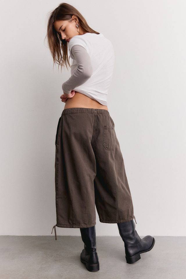 BDG Bobbi Cropped Baggy Pull-On Pants #5