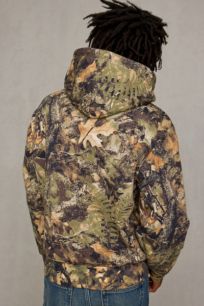 Polo Ralph Lauren Forest Camo Zip-Up Hoodie Sweatshirt