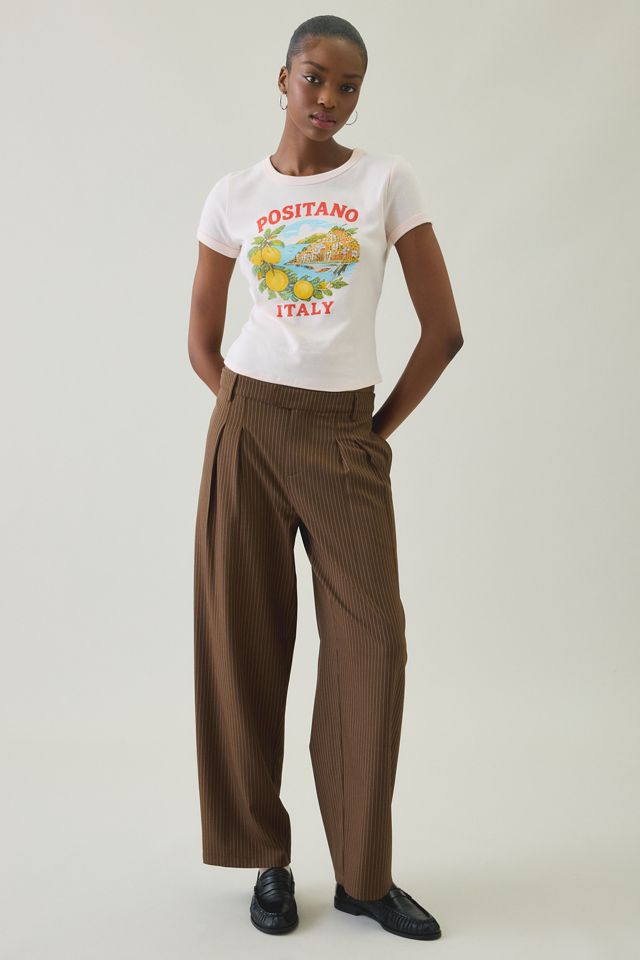 Positano Graphic Cotton Slim Tee #3