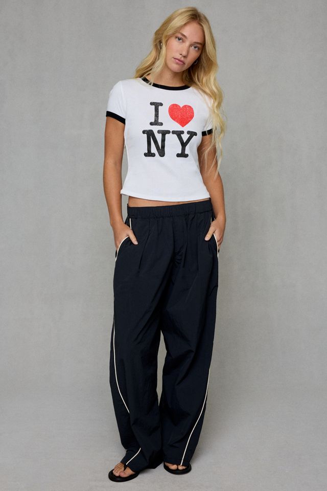 ILY New York Graphic Ringer Tee #2