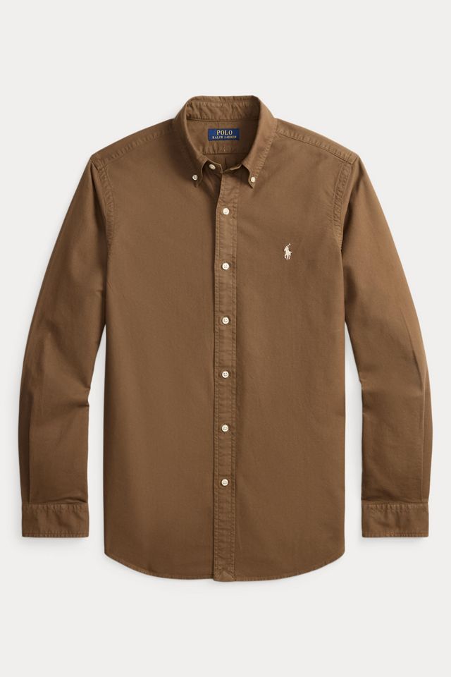 Polo Ralph Lauren Garment Dyed Oxford Long Sleeve Shirt #3
