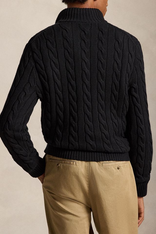 Polo Ralph Lauren Cable Knit Cotton Half-Zip Sweater #2