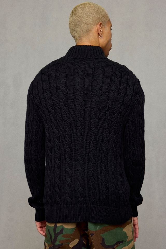 Polo Ralph Lauren Cable Knit Cotton Half-Zip Sweater #3