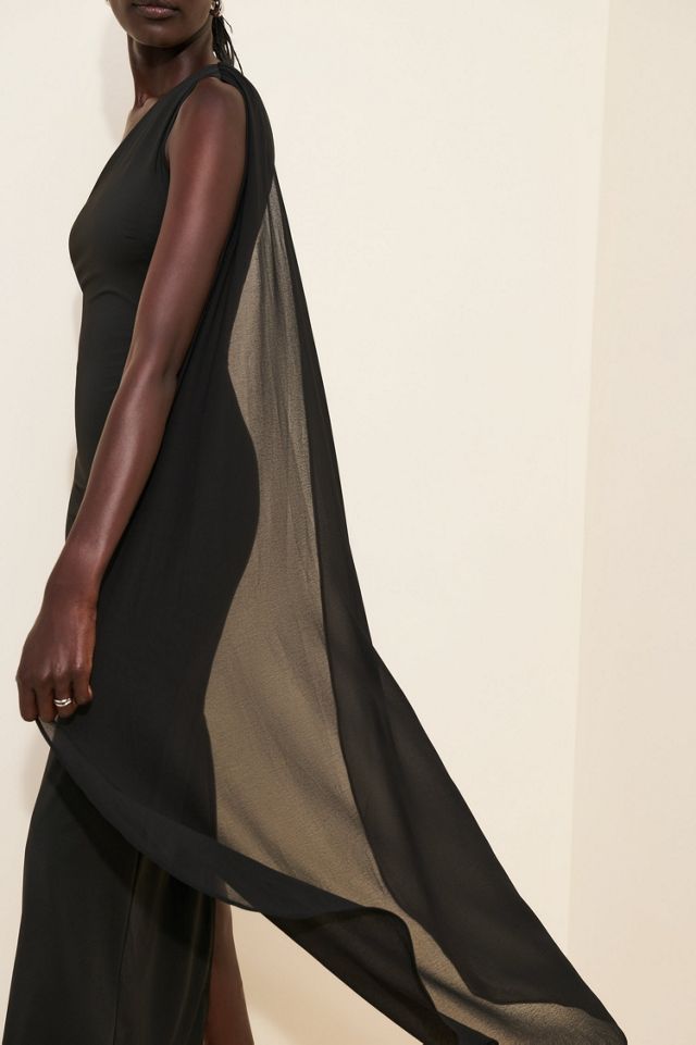 Lulu's Murray One-Shoulder Maxi Dress #2
