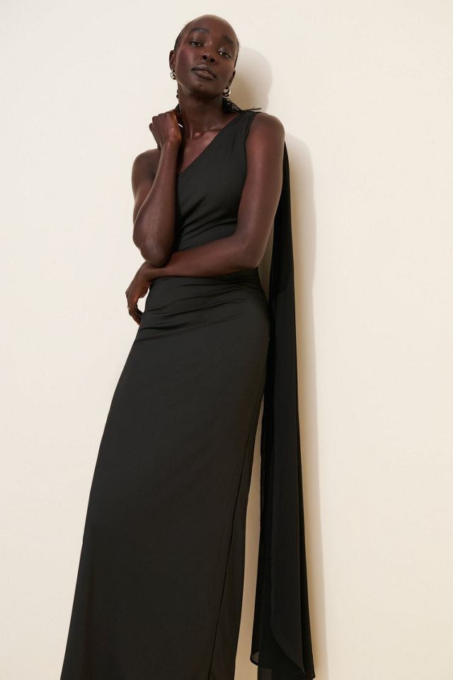 Lulu's Murray One-Shoulder Maxi Dress #3