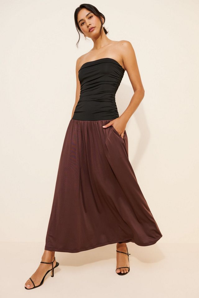 Nia Santal Drop Waist Maxi Dress #3