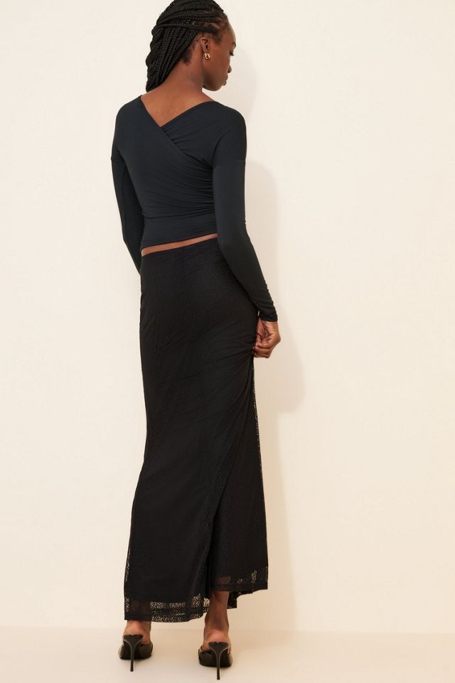 Glamorous Leopard Mesh Lace Skirt #1