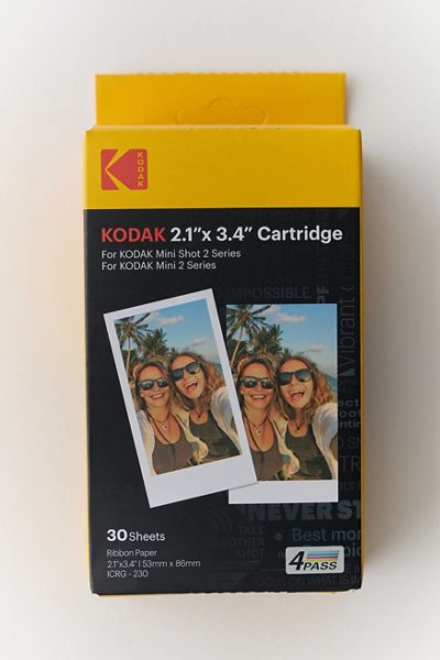 Kodak 4PASS All-In-One 2.1” x 3.4” Replacement Film Cartridge