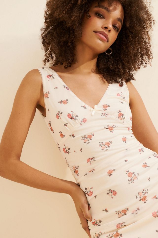 MinkPink Sabine Ruffled Mesh Mini Dress #2