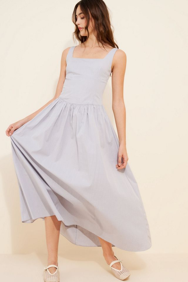 Glamorous Tie Back Midaxi Dress #2