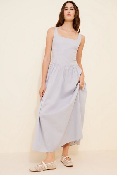Glamorous Tie Back Midaxi Dress
