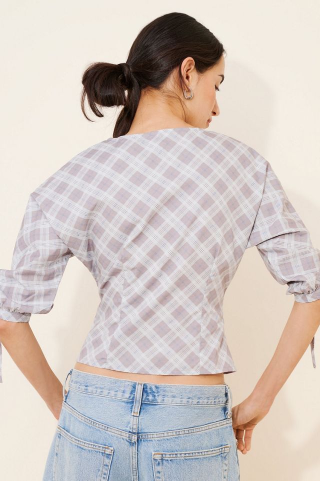 Motel Kadeka Puff-Sleeve Shirt #1