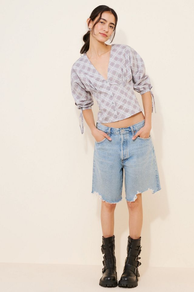Motel Kadeka Puff-Sleeve Shirt #3