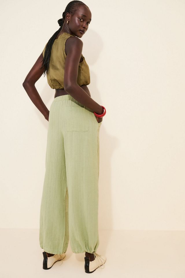 Dizzy Lizzy Elastic Waist Wide Leg Pants #1