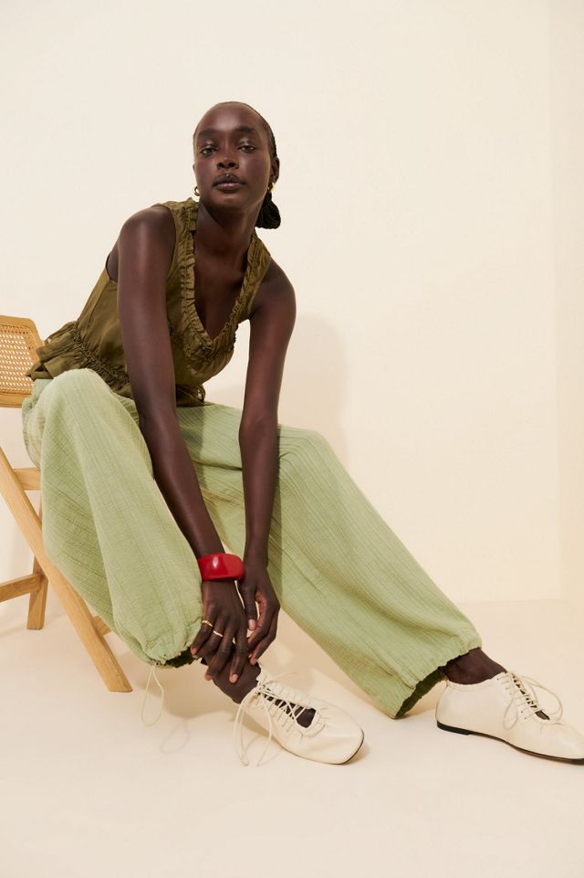 Dizzy Lizzy Elastic Waist Wide Leg Pants #2