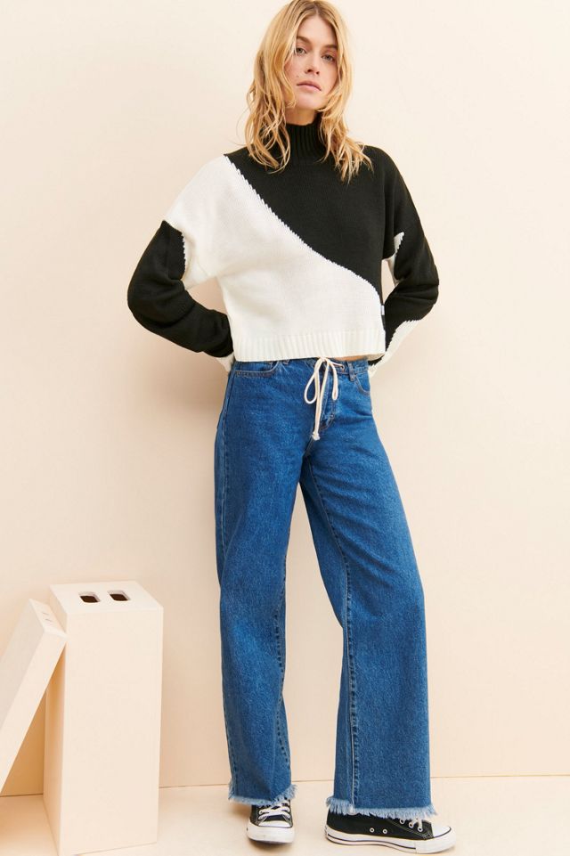 The Ragged Priest Yin Yang Wave Pullover #3