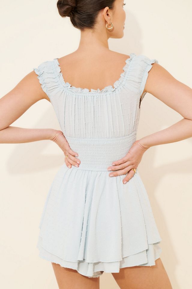 Rosie Smocked Romper #1
