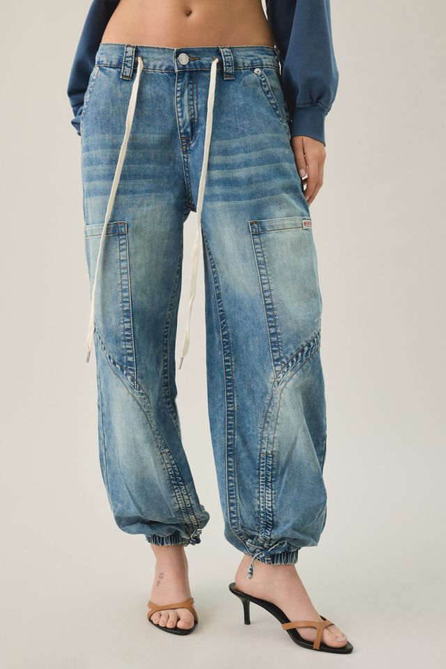 True Religion Baggy Horseshoe Sweatpant Jeans #1