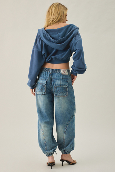 True Religion Baggy Horseshoe Sweatpant Jeans