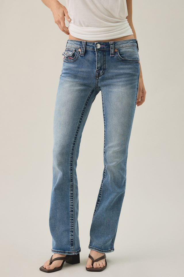 True Religion Becca Big T Flap Pocket Low-Rise Bootcut Jeans #2