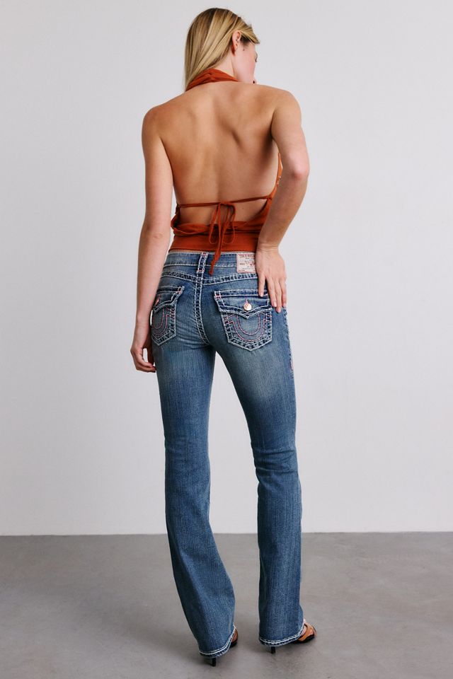 True Religion Becca Super T Mid-Rise Bootcut Jeans #3